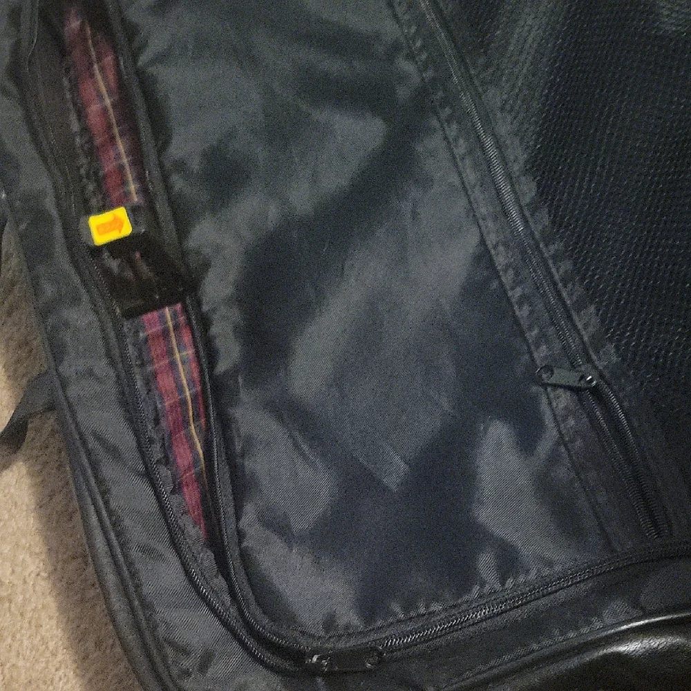 Black Leather Men's Bag